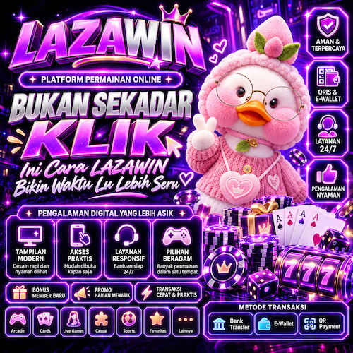 Bukan Sekadar Klik — Ini Cara LAZAWIN Bikin Waktu Lu Lebih Seru